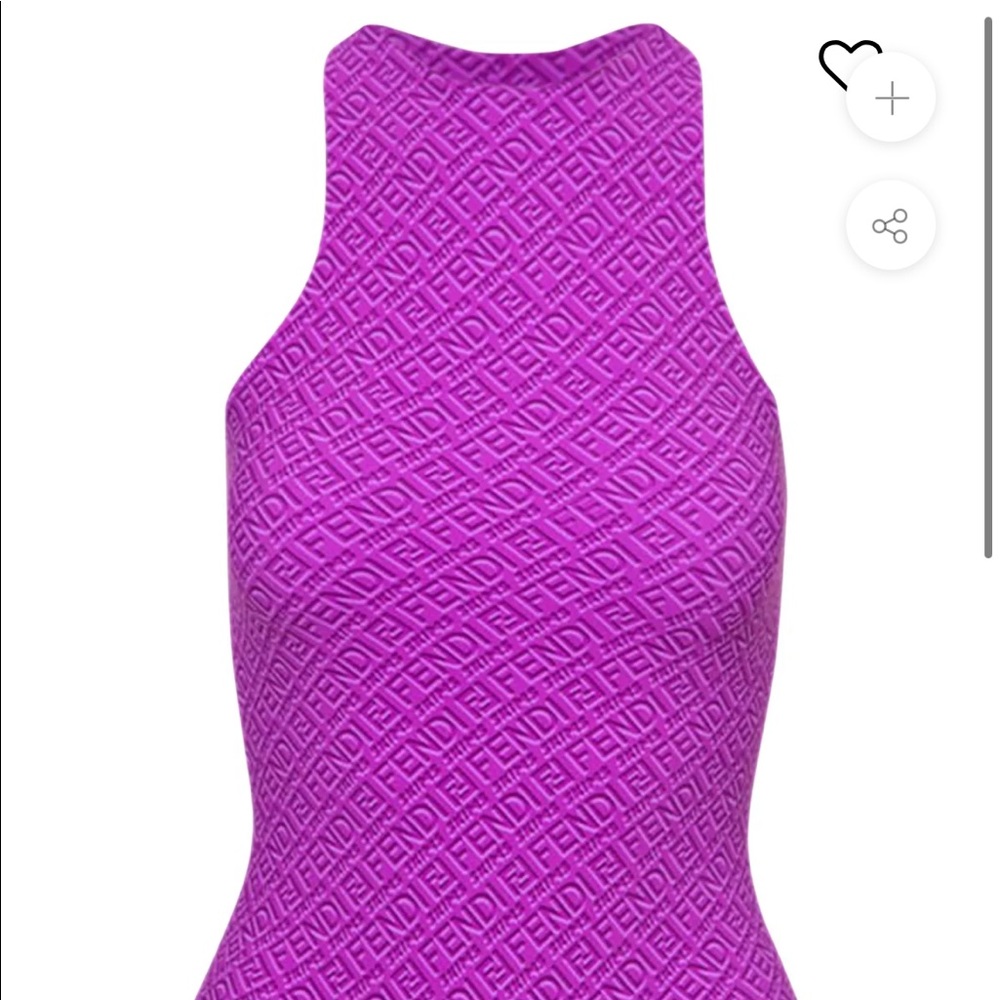 PINK FENDI SKIMS BODYSUIT